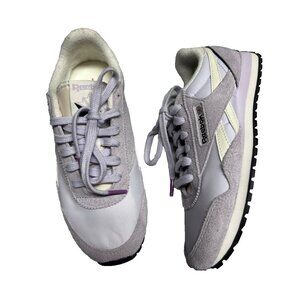 Reebok Classic AZ Sneaker Women’s 6.5 Purple Shoes Retro EUC